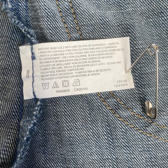 VTG Western Embellished Stretch Denim Blazer Jacket Sz S Horse Girl Pointer Dog - Picture 13 of 13